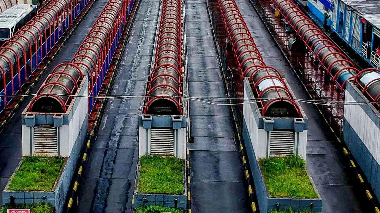 FOTO: Bakal Dimodernisasi, Terminal Blok M Nantinya Terkoneksi MRT hingga Lahan Terbuka Hijau