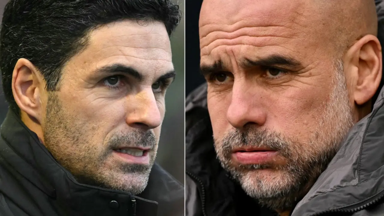 Mikel Arteta, Pep Guardiola