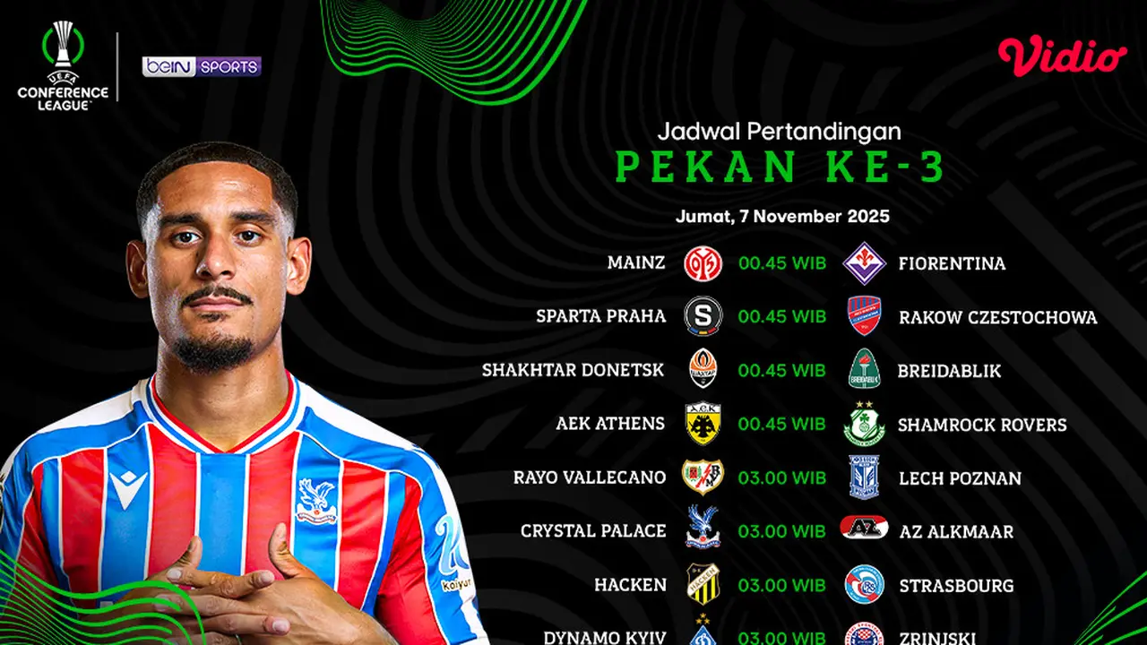 Saksikan UECL pekan ke-3 eksklusif di Vidio. (dok. vidio.com)