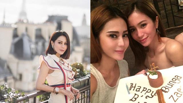 Tak Kalah Cantik Dari Sang Adik Ini 6 Pesona Vicky Zainal Bergaya Glamor Hot Liputan6 Com