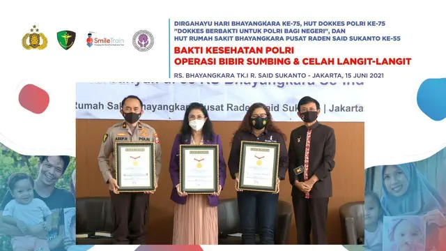 Operasi Bibir Sumbing Gratis Pecahkan Rekor MURI, Para Dokter Bersedih
