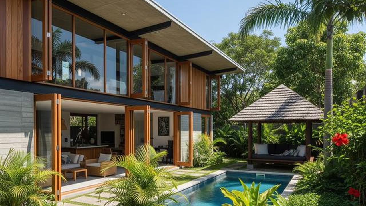 9 Desain Rumah Kecil 3 Kamar dengan Taman Belakang yang Fungsional dan Asri