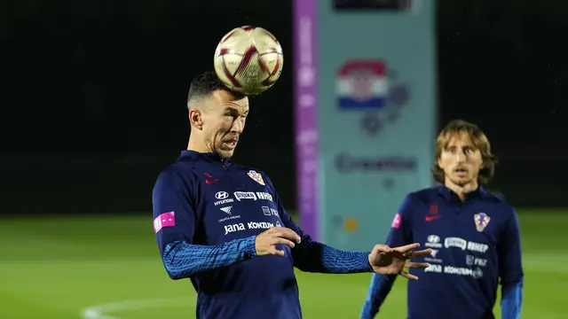 Kroasia Mulai Latihan Jelang Hadapi Argentina di Semifinal Piala Dunia 2022