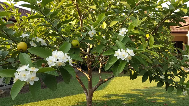 Pohon Buah Berbunga Indah/Gemini AI
