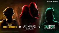 Kolaborasi PUBG: Battlegrounds dan New State Mobile dengan Assassin's Creed (Dok. Krafton)