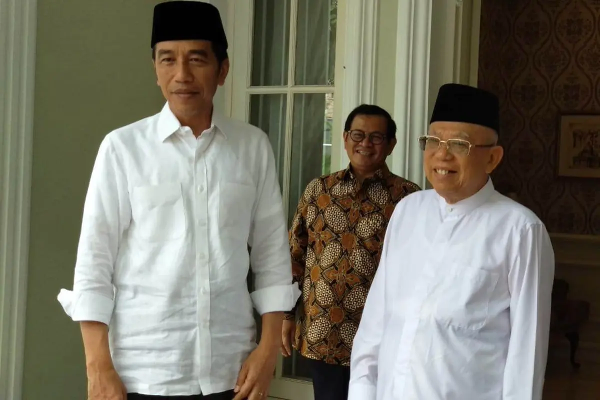 Jokowi bertemu dengan Ma'ruf Amin