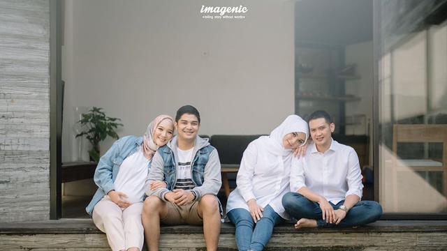 6 Potret Maternity Shoot Citra Kirana dan Erica Putri