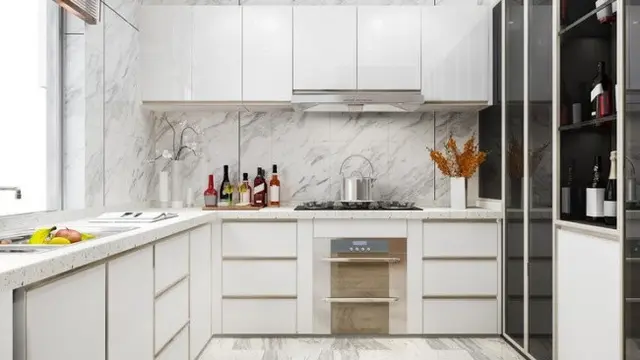Ilustrasi Desain Dapur Industrial (credit: dit26978/freepik)
