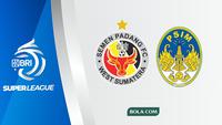 Ilustrasi Semen Padang vs PSIM Yogyakarta di BRI Super League. (Bola.com/Wiwig Prayugi)