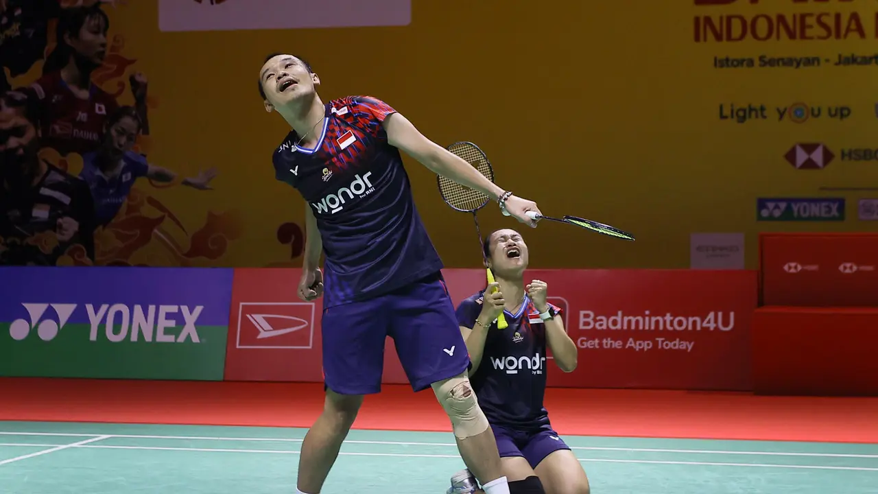 Rinov Rivaldy/Lisa Ayu Kusumawati - Indonesia Masters 2025 - Bulu Tangkis