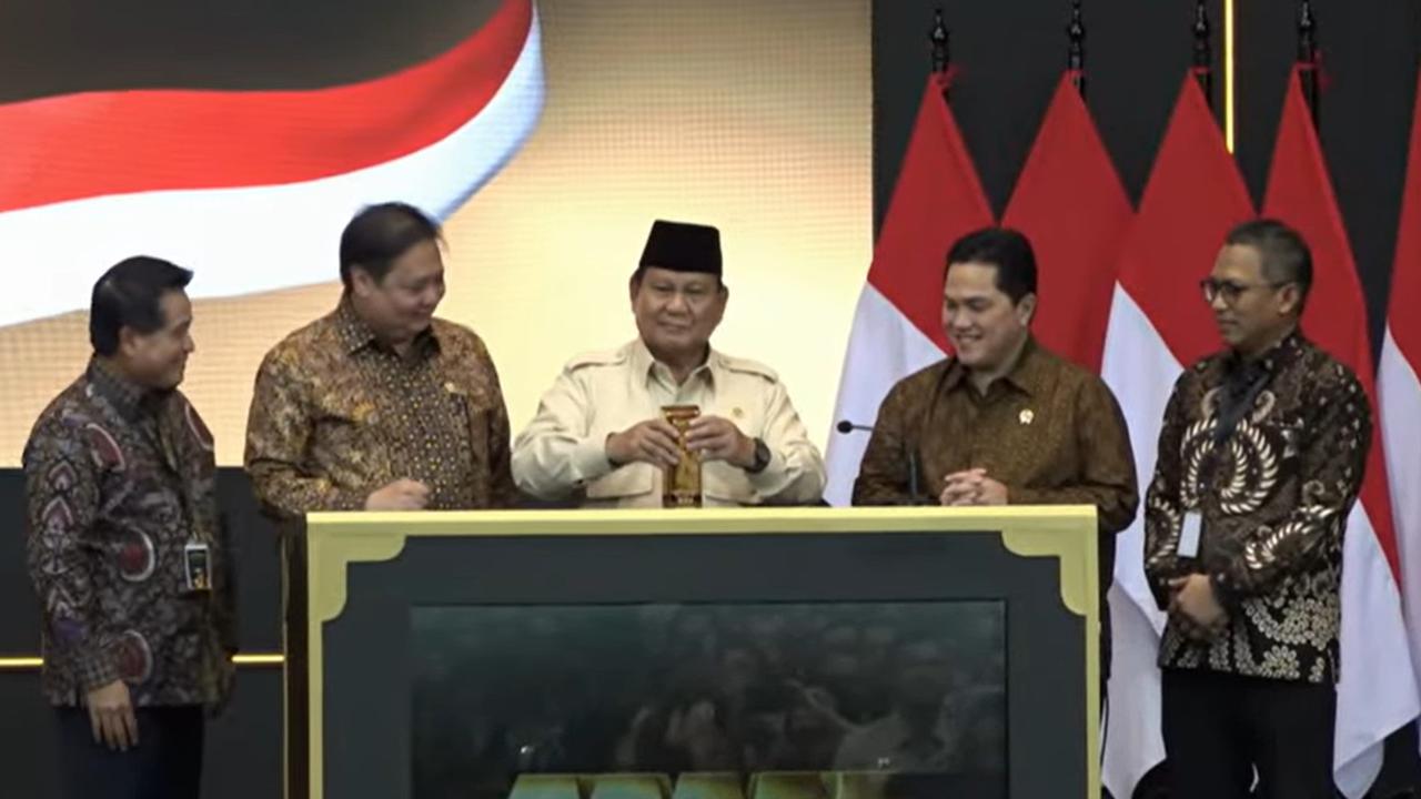 Presiden Prabowo Luncurkan Bank Emas, Salah Satu Holding Ultramikro BRI Jadi Pengelola