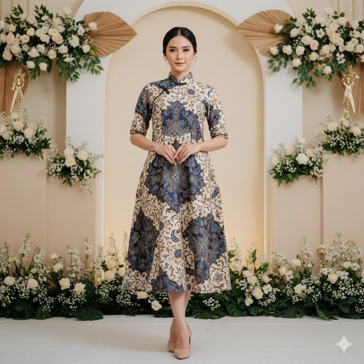 9 Model Batik Seragam Sinoman Wanita Terbaru yang Elegan dan Stylish
