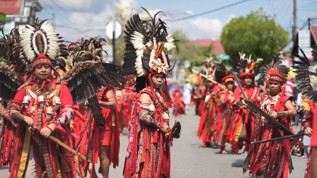 Waktu Persiapan Singkat, Diskominfo Bontang Berhasil Tampil Menawan dalam Bontang City Carnival 2023