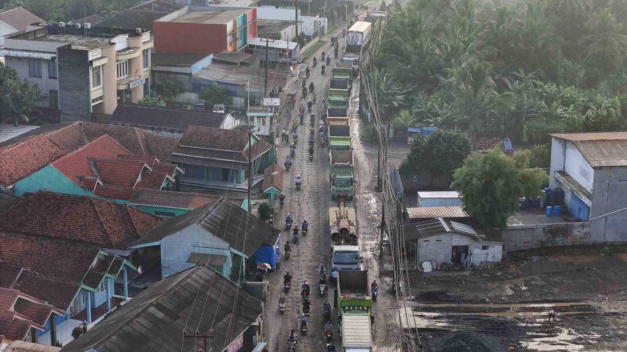 FOTO: Horor Macet Setiap Pagi di Parung Panjang