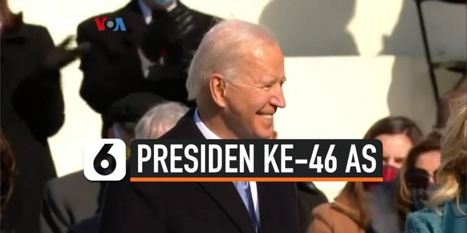 VIDEO: Inaugurasi Joe Biden Sebagai Presiden ke-46 Amerika Serikat
