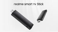 Tampilan Realme Smart TV Stick yang akan diperkenalkan di Indonesia. (Dok: Realme Indonesia)