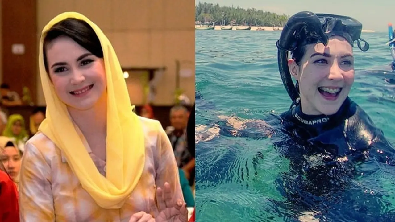 6 Potret Arumi Bachsin Menyelam Bareng Ibu PKK se-Madura, Seru Banget
