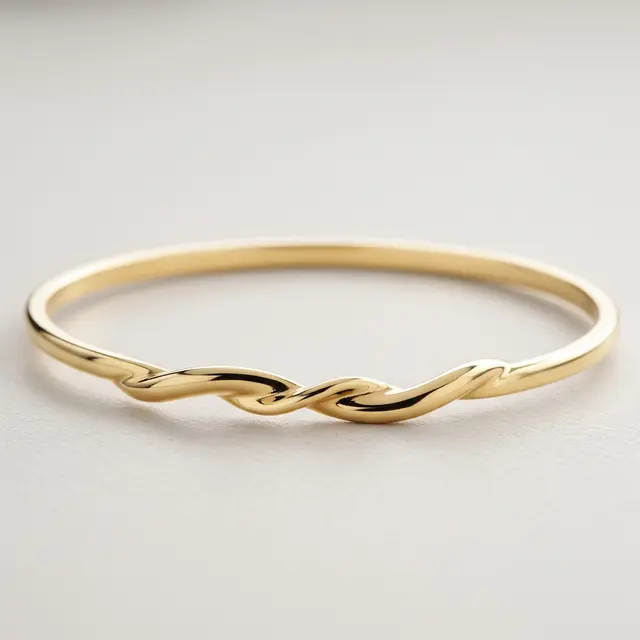9 Model Gelang Emas 2 Gram Tanpa Batu untuk Tampilan Simpel, Elegan Setiap Hari