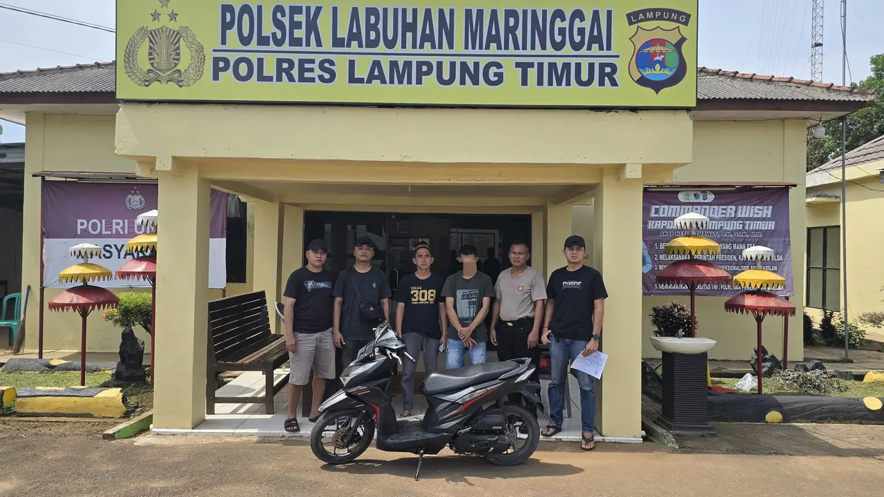 Cerita Unik Maling Motor di Lampung Timur Menyerahkan Diri ke Polisi, Takut Ultimatum Kapolda “Tembak di Tempat”