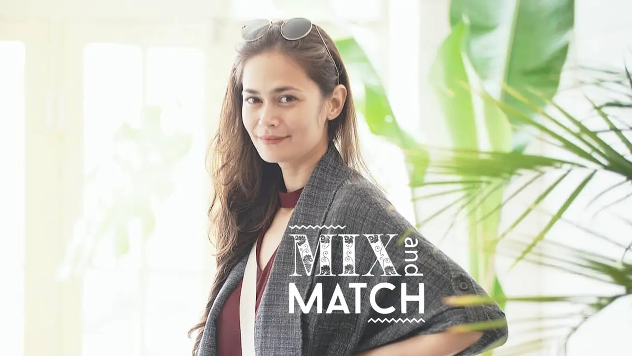 [Bintang] Mix and Match: Musim Hujan Tak Menentu, Sabai Dieter Tunjukkan Layering Outfit yang Anti Ribet