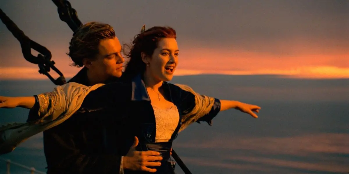 Adegan romantis Jack dan Rose