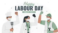 Ilustrasi kata-kata ucapan, Hari Buruh. (Photo on Freepik)