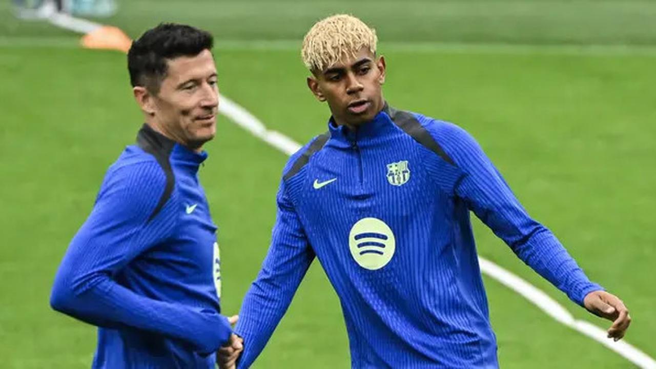 Simak Lamine Yamal, Dapat Saran Berharga dari Robert Lewandowski