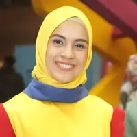 Nycta Gina hadir dalam acara Grand Final Cussons Bintang Kecil 8, Grand Atrium  Mall Kota Kasablanca. (Minggu,2/2/2020) (Fimela, Bambang E ros)