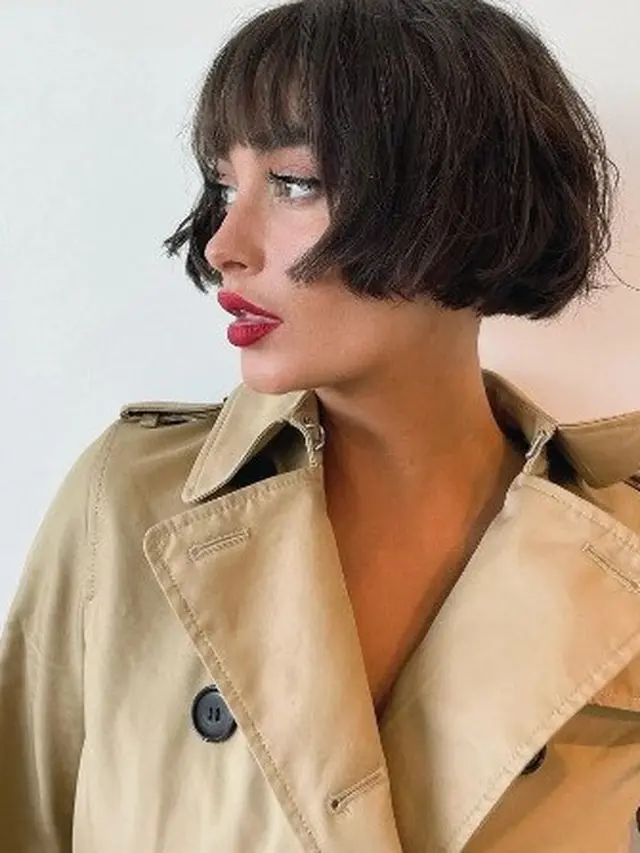 Model rambut french bob (Sumber: Instagram @erickinvisible)