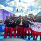 Tim Special Olympics Indonesia sukses meraih juara pertama pada kategori Gothia Special Olympics Trophy (GSOT) di ajang Gothia Cup 2024 di Swedia. (KBRI Stockholm​)