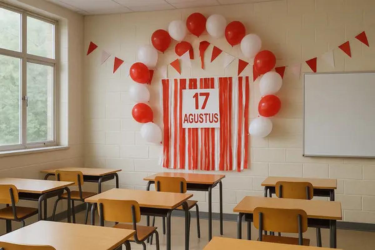 8 Ide Hiasan Dinding Kelas untuk 17 Agustus, Meriah dan Kreatif