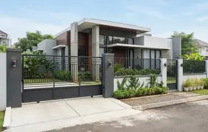 7 Ide Pagar Rumah Hemat Material dengan Tampilan Modern dan Tidak Terkesan Murahan