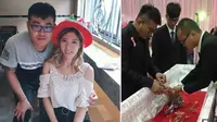 Kekasih Tewas, Pria Ini Tepati Janjinya Adakan Pesta Pertunangan