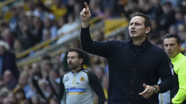Foto: Nasib Sial Frank Lampard dalam Laga Comeback bersama Chelsea di Markas Wolverhampton