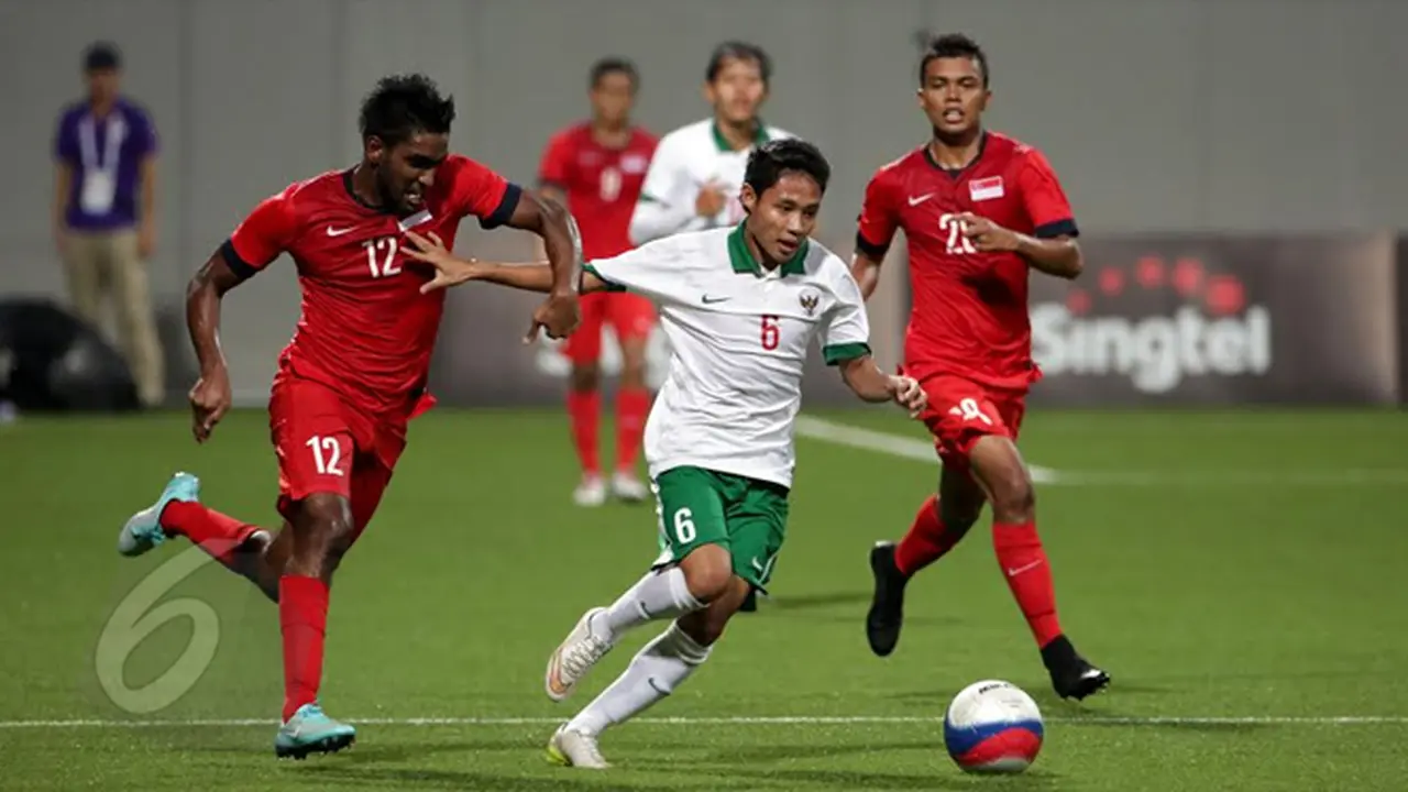 SEA Games 2015: Singapura U-23 vs Indonesia U-23