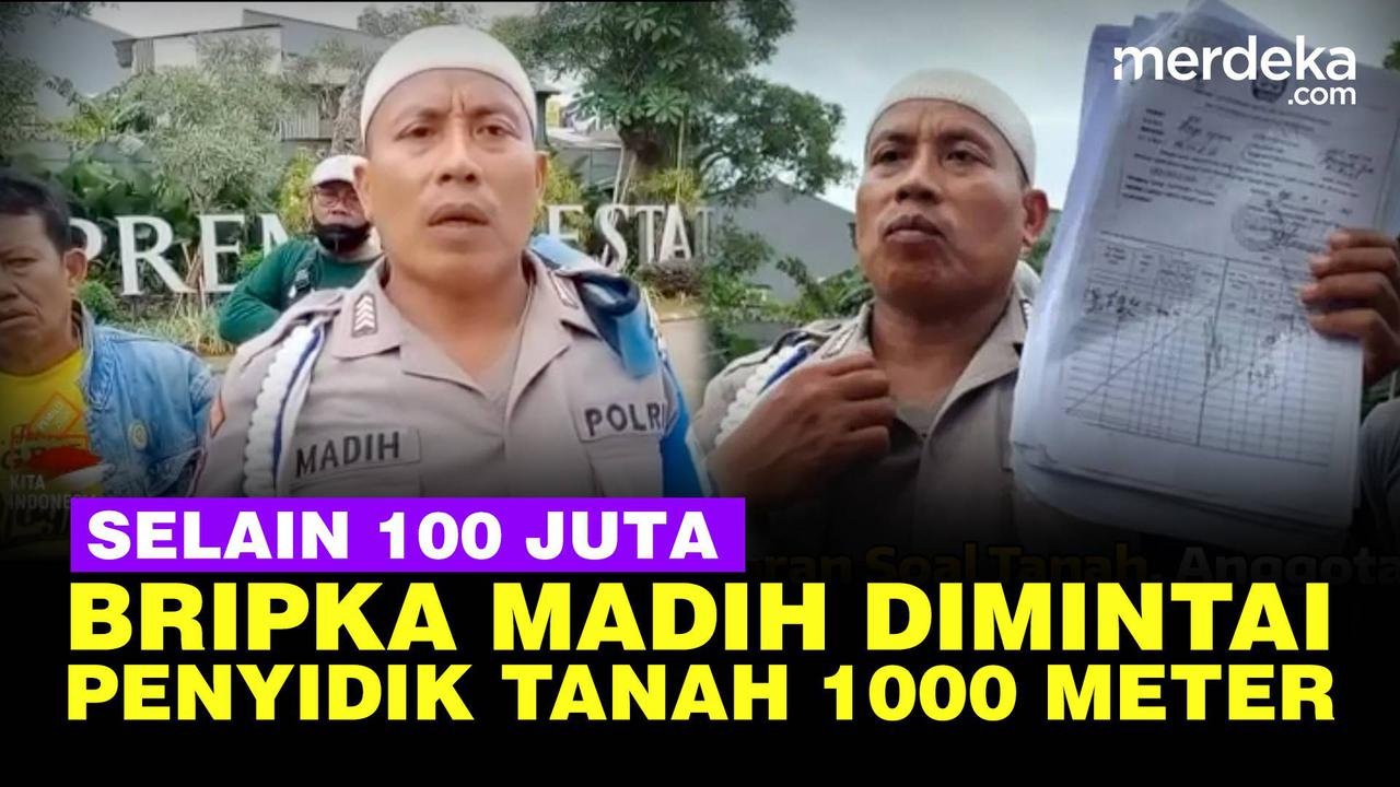 VIDEO: Anggota Provos Bripka Madih Ungkap Penyidik Polda Metro Minta Tanah 1000 Meter