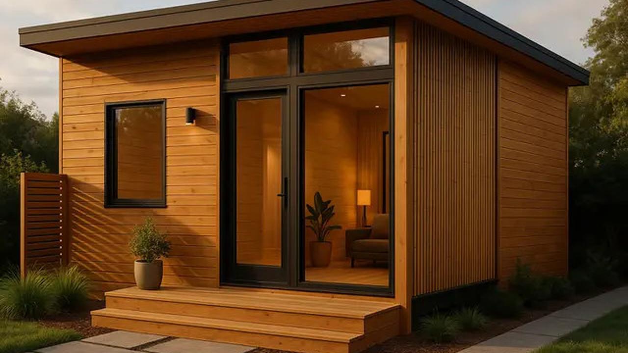 8 Desain Rumah Kecil dari Kayu dan Bambu yang Tetap Modern, Inspirasi Hunian di 2025 yang Unik dan Cantik