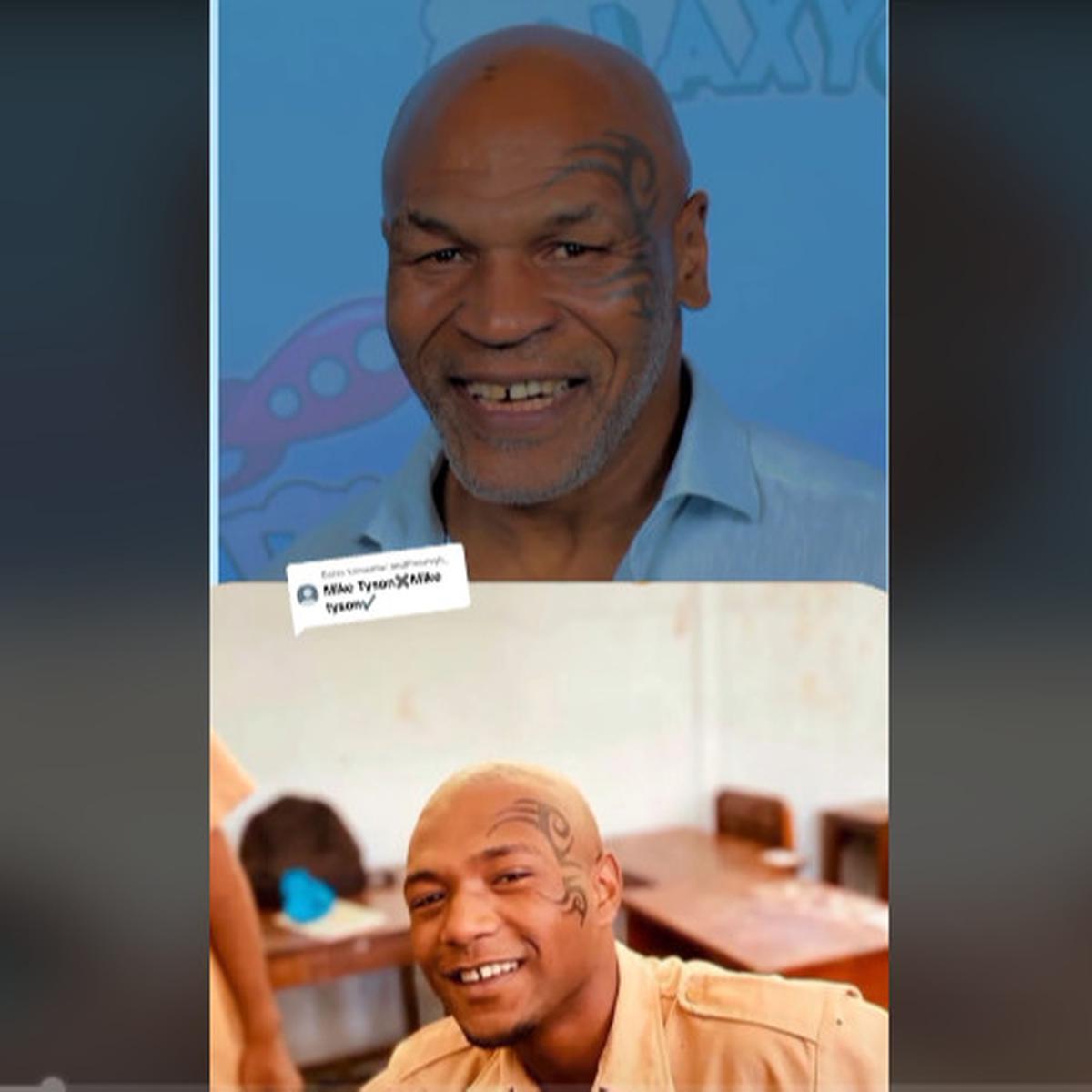 Siswa Ini Mirip Petinju Mike Tyson Bikin Heboh Satu Kelas