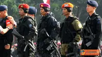 Citizen6, Jakarta: Tujuan latihan ini adalah terwujudnya Rencana Operasi Penanggulangan Teror secara terpadu berdasarkan rencana tindakan kontijensi Mabes TNI dan Mabes Polri. (Pengirim: Badarudin Bakri)