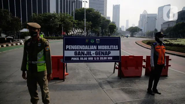 Akhir Pekan, Ganjil Genap di Jakarta Tetap Berlaku