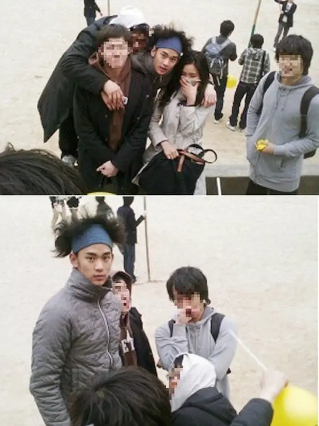 Foto masa lalu Kim Soo Hyun jadi viral. (Foto via Allkpop)