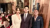 Kezia Toemion dan Aditya Trihatmanto menggelar prosesi pernikahan yang kedua di Los Angeles (Dok.Instagram/@frankhutapea/https://www.instagram.com/p/Bv-ygl4Bif6/Komarudin)