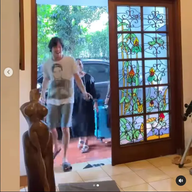 Negatif Narkoba, Ini 6 Momen Naufal Samudra Pulang ke Rumah Disambut Keluarga