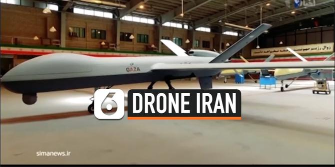 VIDEO: Iran Pamerkan Drone Tempur, Dinamakan Gaza