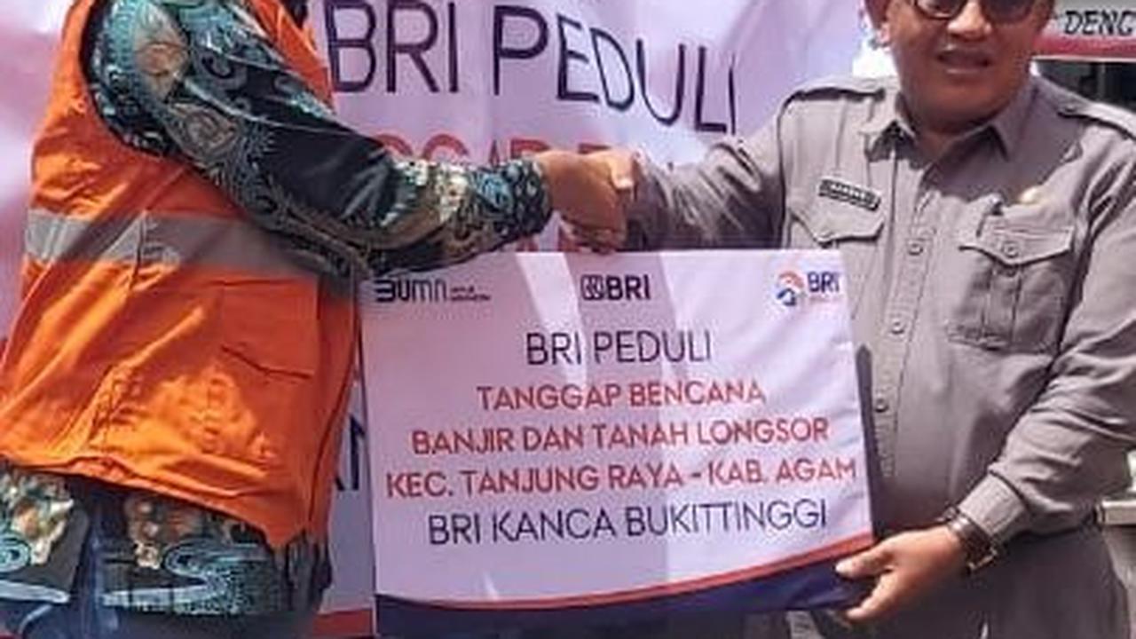 FOTO: BRI Peduli Salurkan Bantuan Tanggap Bencana Banjir dan Longsor Padang