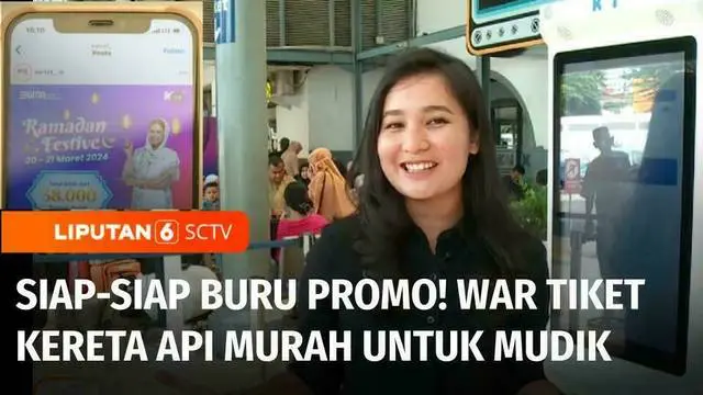 Bagi Anda yang suka berburu tiket promo, siap-siap ikut war tiket promo kereta api untuk mudik mulai besok, 20/03/2024. PT. KAI menyediakan dua jenis tiket promo, mulai dari harga Rp 150.000.