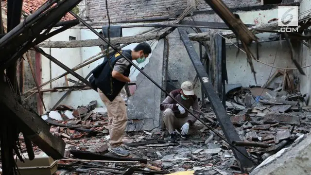 Tim Inafis Polri masih menyelidiki ledakan di rumah kosong milik Eko Kurniawan (31), warga Krakal,  Kabupaten Kebumen, Jawa Tengah (Jateng).