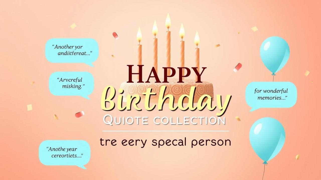 Happy Birthday Quote