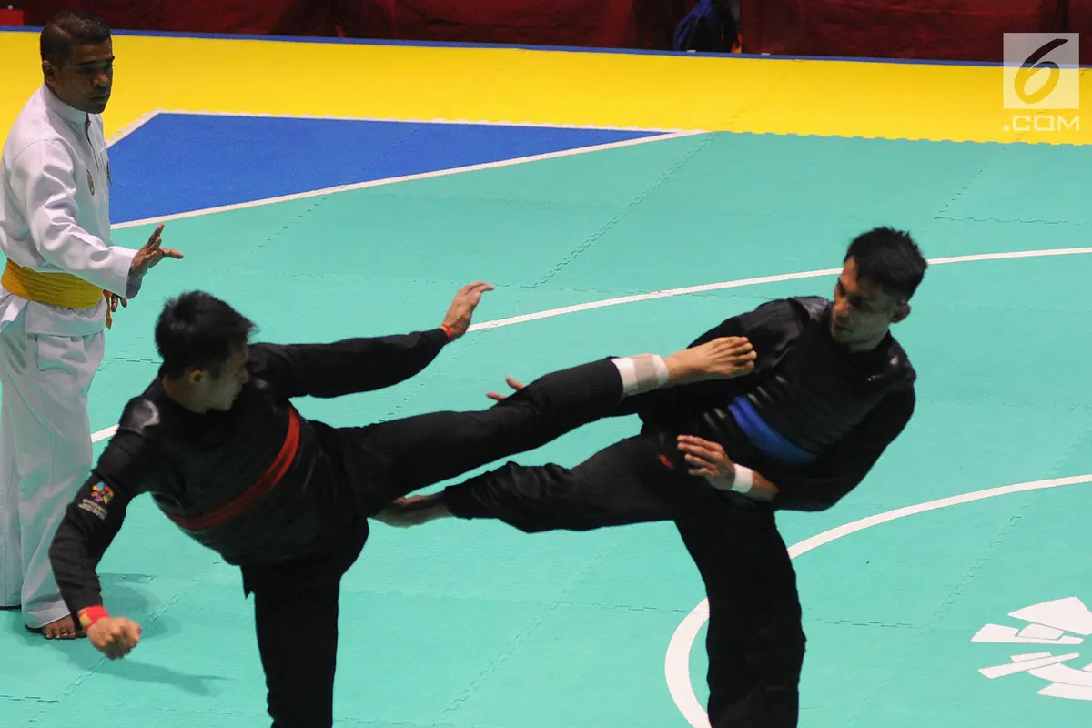 Aksi Komang Harik Adi Putra Rebut Emas ke-17 Indonesia di Asian Games 2018