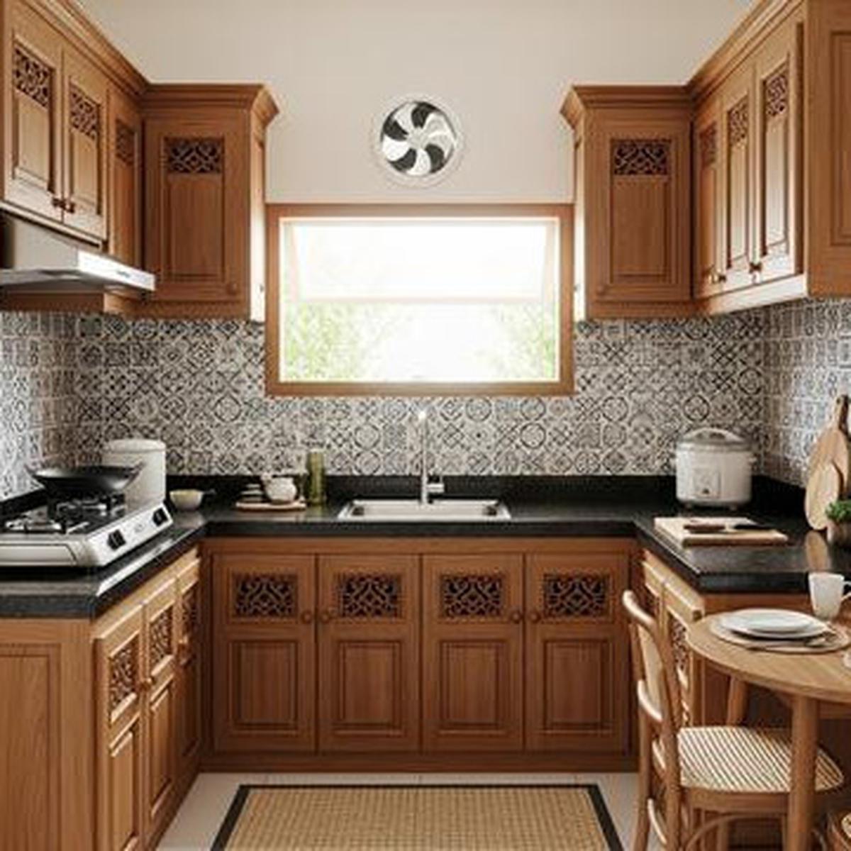 8 Ide Tata Letak Kitchen Set L-Shape untuk Dapur Kecil, Bikin Nyaman saat Masak